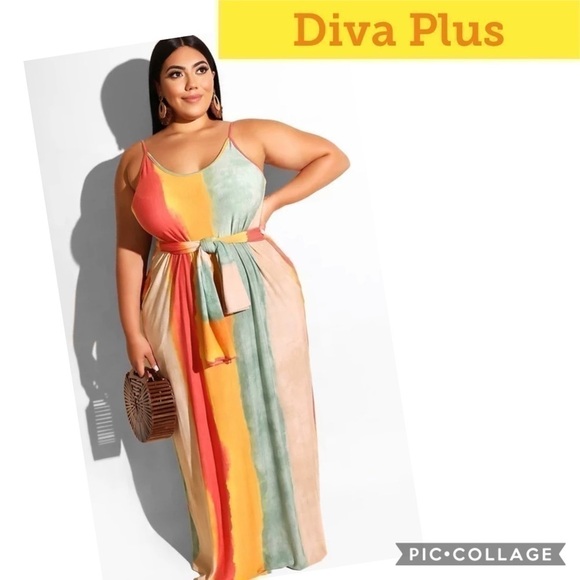 Blu Trends Dresses & Skirts - HP!! 🎉🎉Beautiful Color! Diva Plus Sundress